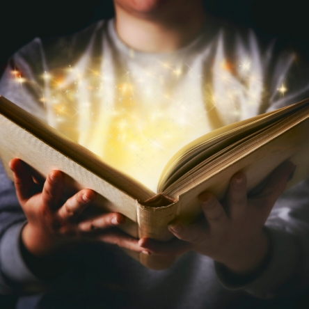 magic book folklore art stories